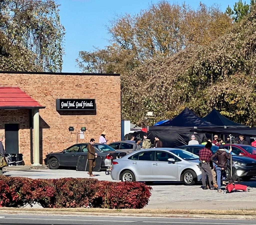 Loganville’s Cup and Saucer was location for filming of ABC television series this week