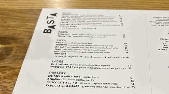 Review: Local restaurant Basta offers Michelin-recognized dining, great service