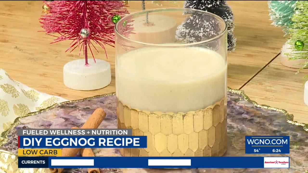 FUELED Wellness + Nutrition:  DIY Eggnog