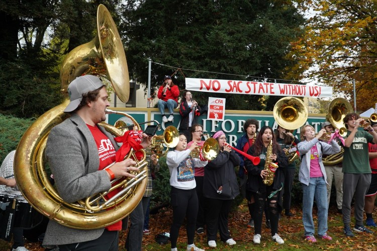 Tensions overflow at Sacramento State as faculty strikes conclude