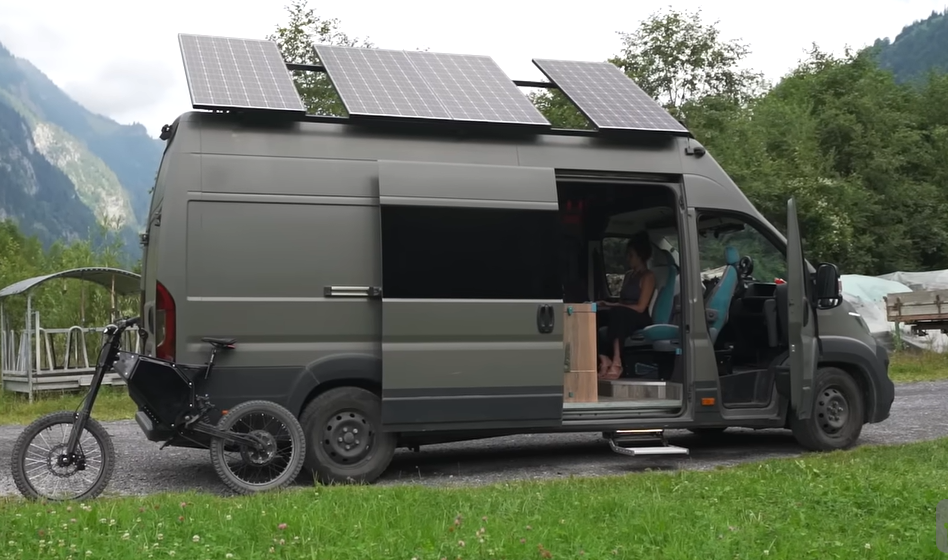 We transformed a DPD truck into world’s most futuristic camper van