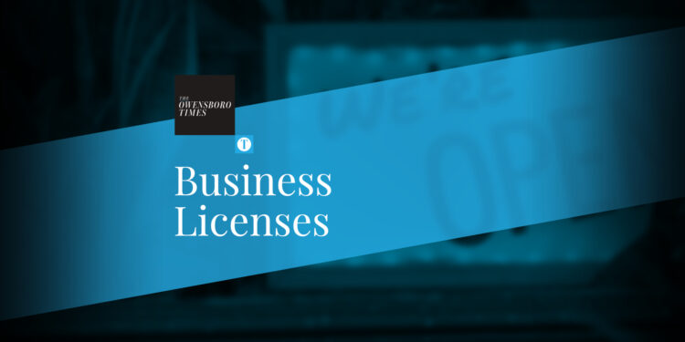 Business Licenses: Dec. 4, 2023