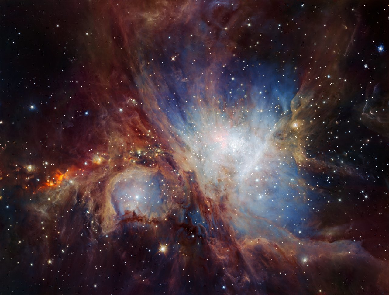 A Flame in the Sky – the Orion Nebula