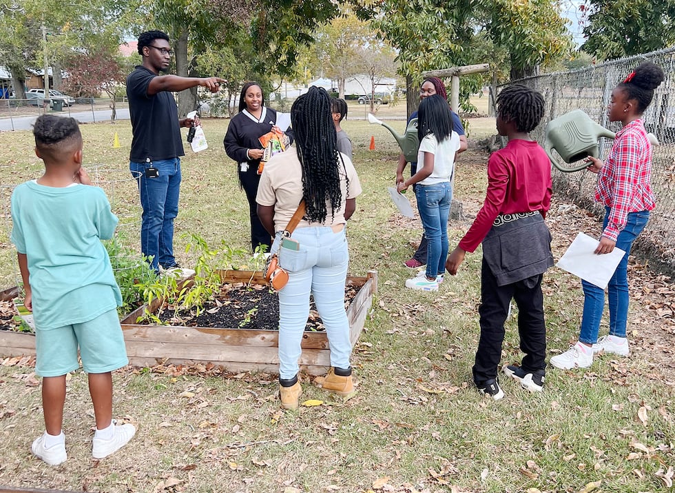 Moultrie-Colquitt Co. Boys and Girls Club members learn about nutrition through gardening project