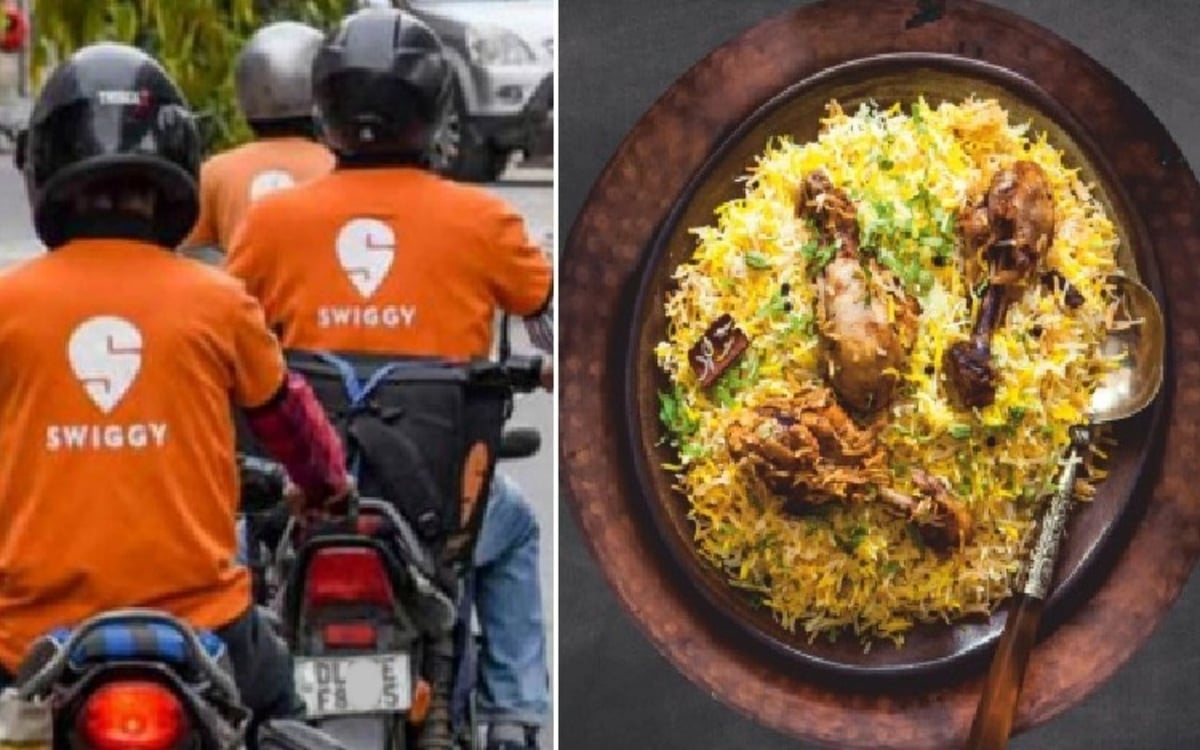 Swiggy पर मुंबई के शख्स ने मंगवाया 42.3 लाख रुपये का खाना, 2023 की टॉप डिश बनी बिरयानी