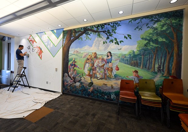 ‘Joy of learning’ inspires new mural in Loveland Public Library