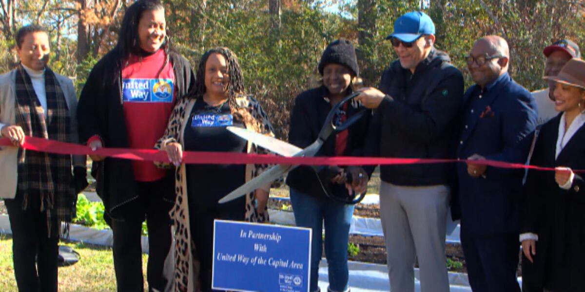 Jackson church opens garden to feed community health foods