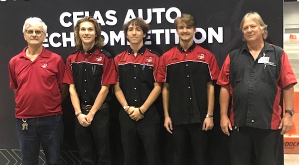 Satellite High School Students Excel at CFADA High School Automotive Technology Hands-On Competition