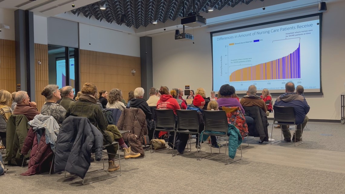 Maine nurses hold forum on staffing crisis, public health