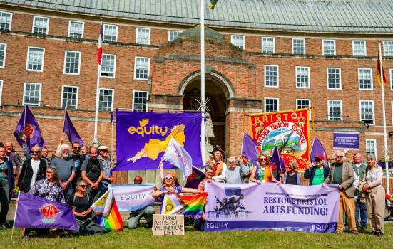 Equity condemns ‘cruel’ arts cuts by Bristol Council
