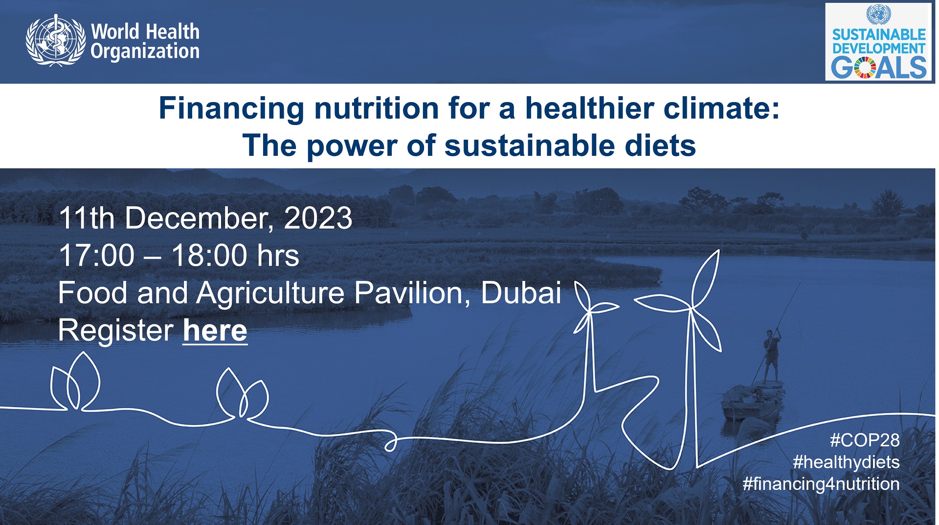 COP28 Financing nutrition for a healthier climate: the power of sustainable diets