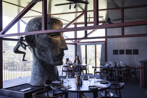 Review: This ‘monumental’ winery lives up to its name, but how’s its menu?