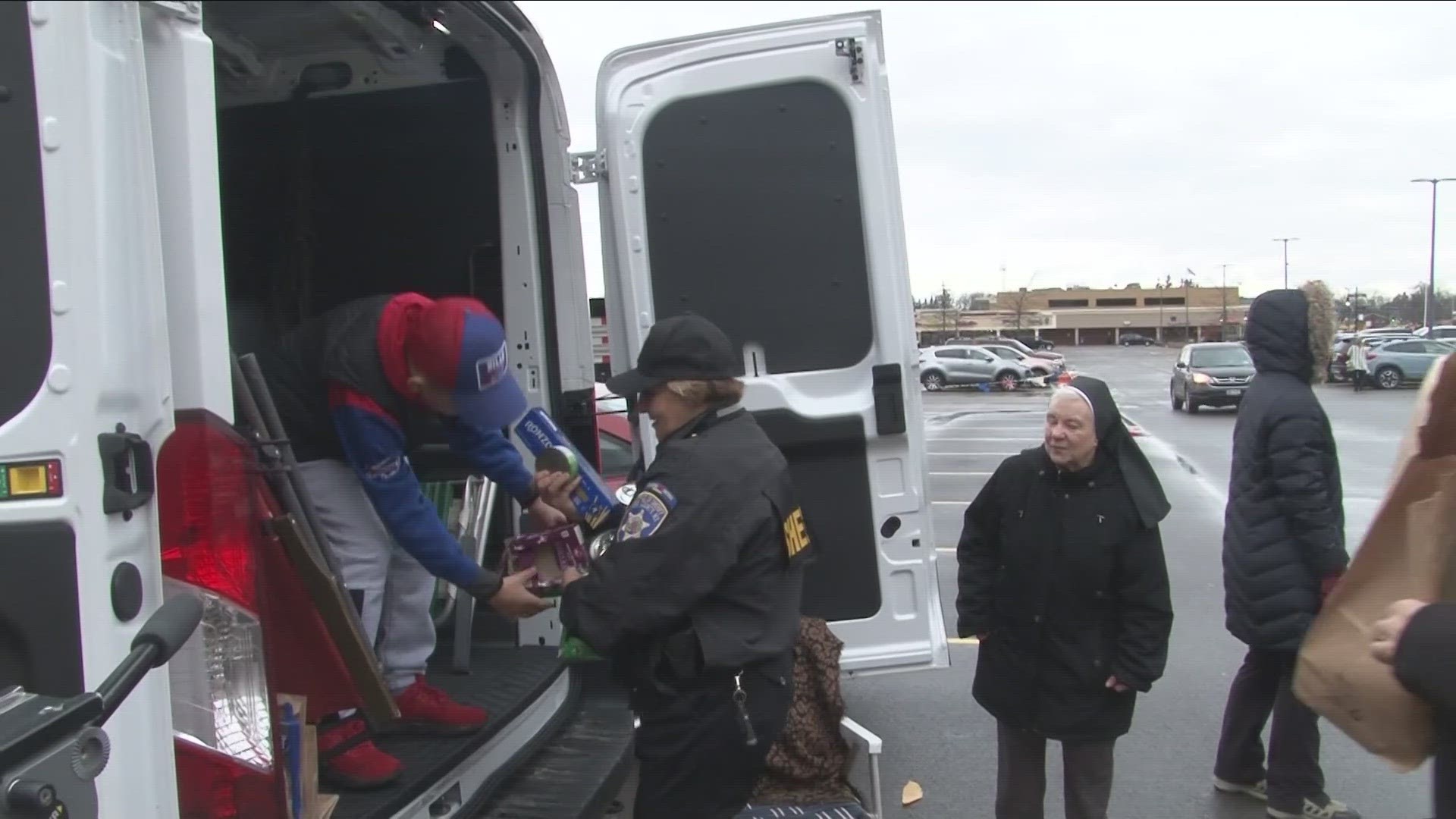 Erie County Sheriff’s Office holds annual Mounted for Meals food drive