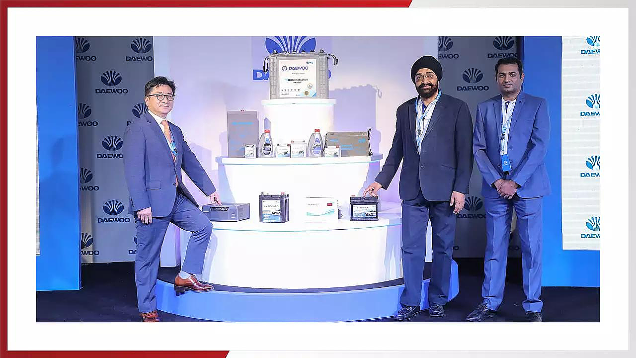 DAEWOO Launches Korean Technology Automotive EV Batteries in India