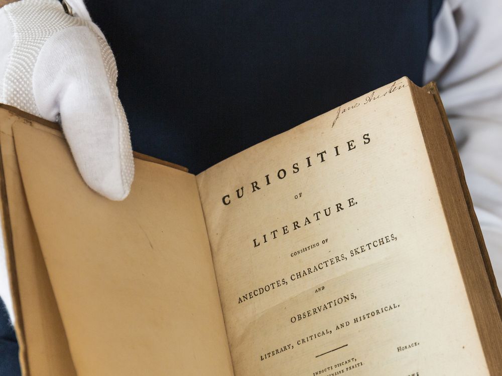 Jane Austen’s Annotated Copy of ‘Curiosities of Literature’ Is For Sale