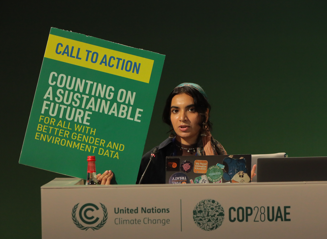 COP28 Global Gender and Environment Data Conference calls for increased support to data production and use to inform climate action