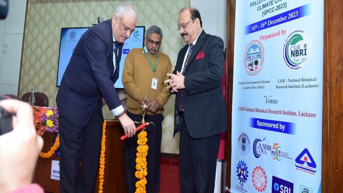 सीएसआईआर एनबीआरआई लखनऊ में शुरू हुआ पर्यावरणीय मुद्दों पर राष्ट्रीय सम्मलेन