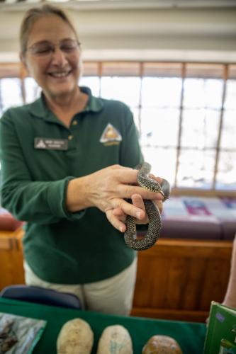 Meet live amphibians and reptiles with MDC and DOE Dec. 16 at the Weldon Spring Interpretive Site