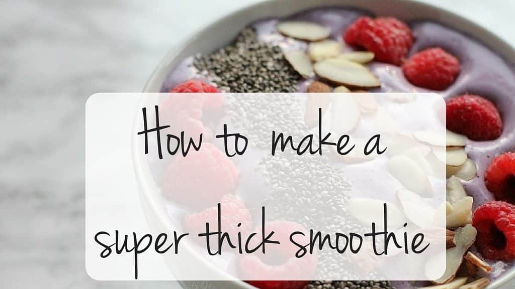 Crafting the Perfect Thick Smoothie: A Balance of Taste, Texture, and Nutrition