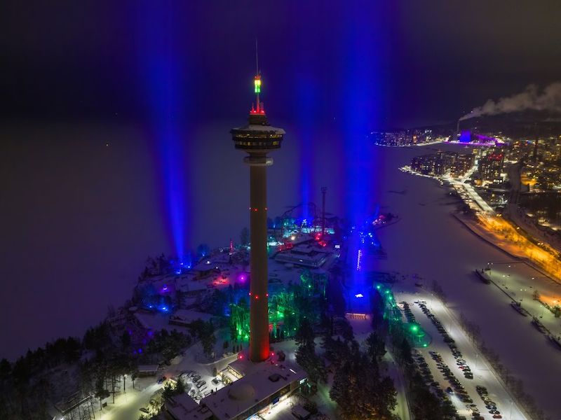 Särkänniemi lights up with ‘Valkea 2023’ – A festival of light and art