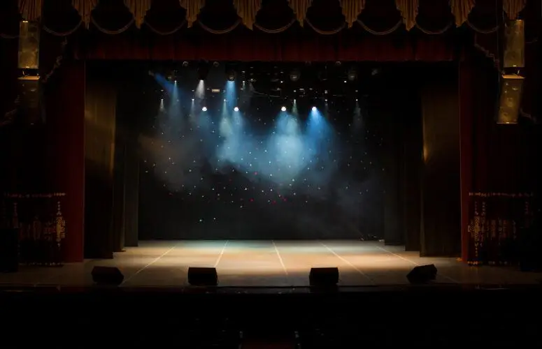 empty stage