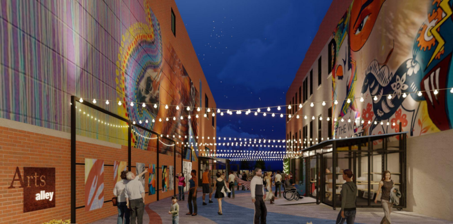 Artists sought for new Arts Alley murals