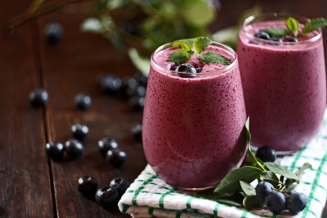 blueberry smoothie