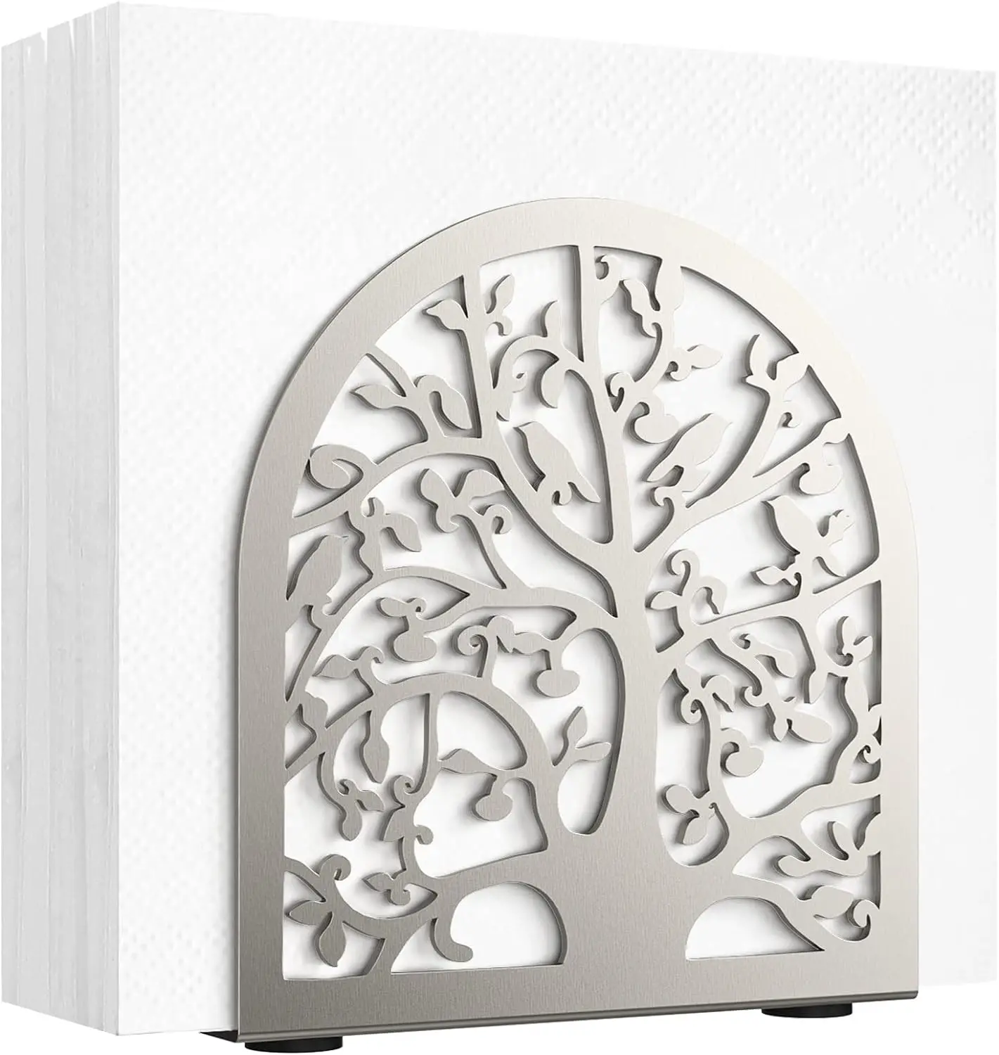 Housolution Napkin Holder Tree and Bird Design.