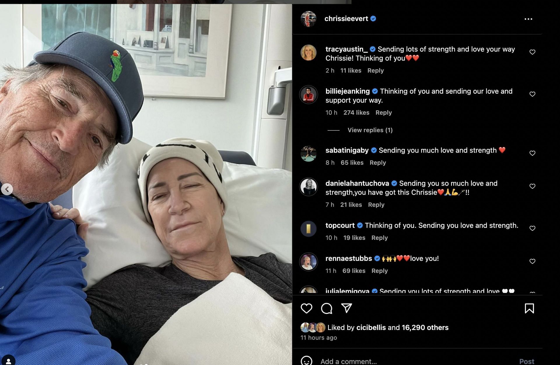 Billie Jean King, Tracy Austin and others from tennis fraternity send best wishes to Chris Evert as tennis legend undergoes chemotherapy