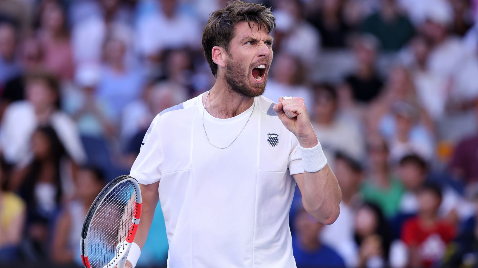 Australian Open: British No 1 Cameron Norrie beats Casper Ruud to reach second week in Melbourne for first time