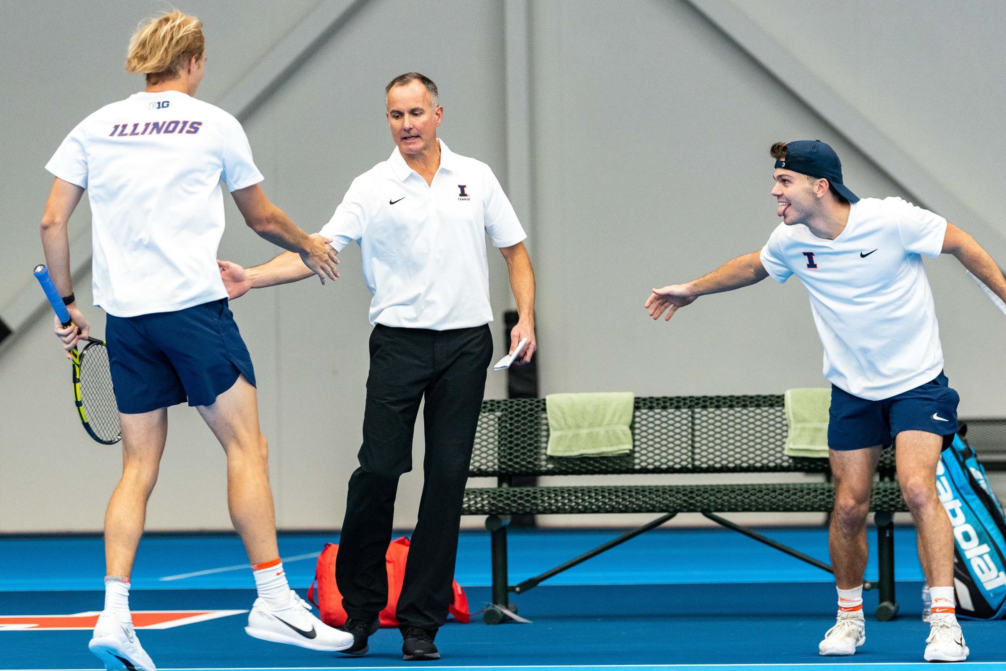 Illinois men’s tennis gets ready for season opener against Toledo, Kentucky