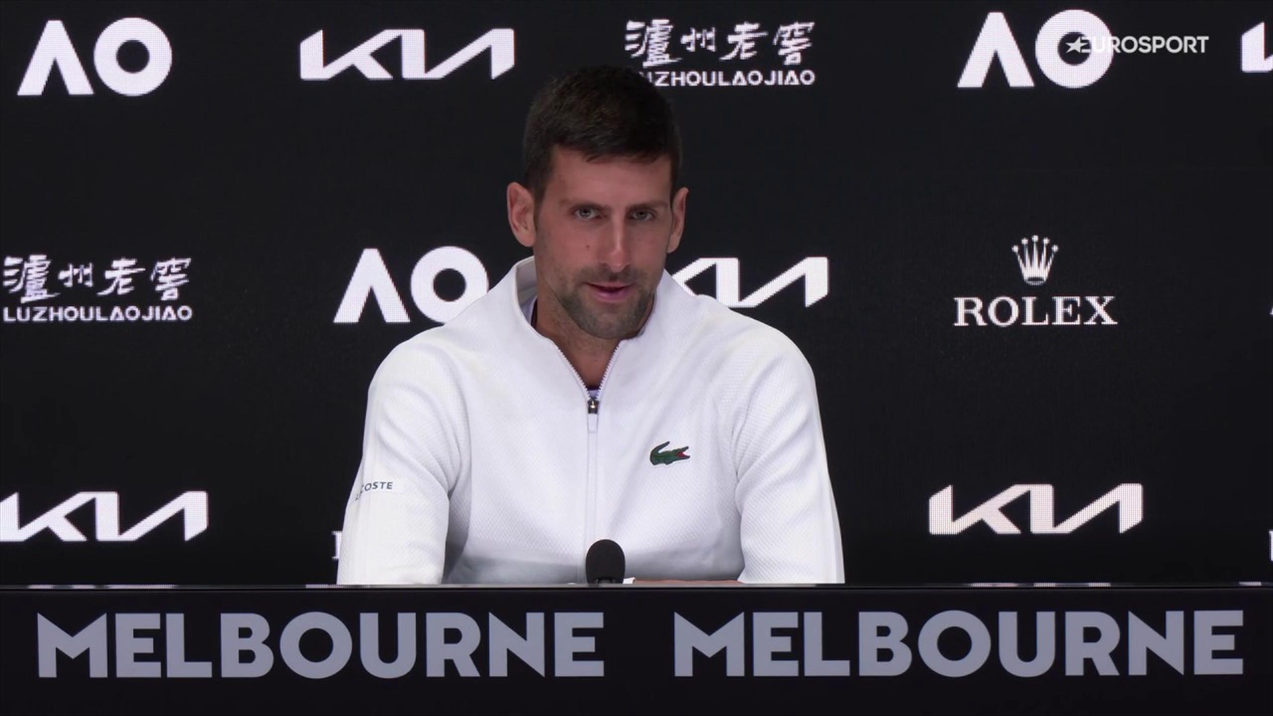 Novak Djokovic answers retirement question at Australian Open – ‘I don’t feel like leaving tennis’