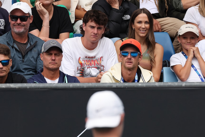 Tennis great Lleyton Hewitt’s son Cruz makes Australian Open debut