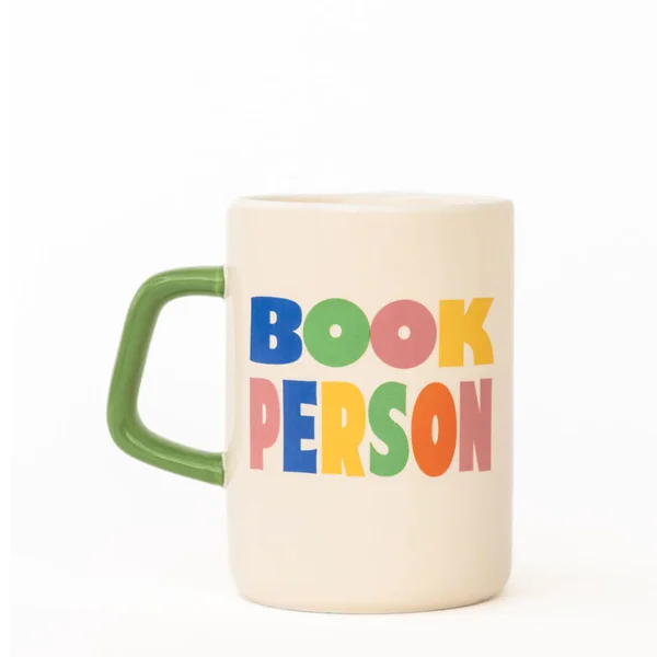 Hot Stuff Ceramic Mug - Book Person