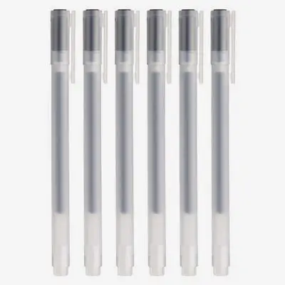 Muji Gel Ink Ballpoint Pen, Black 0.38mm (10-Pack)