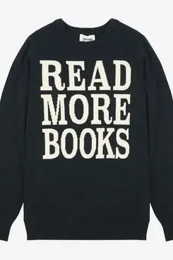 Eastman Read More Books Jumper - Black