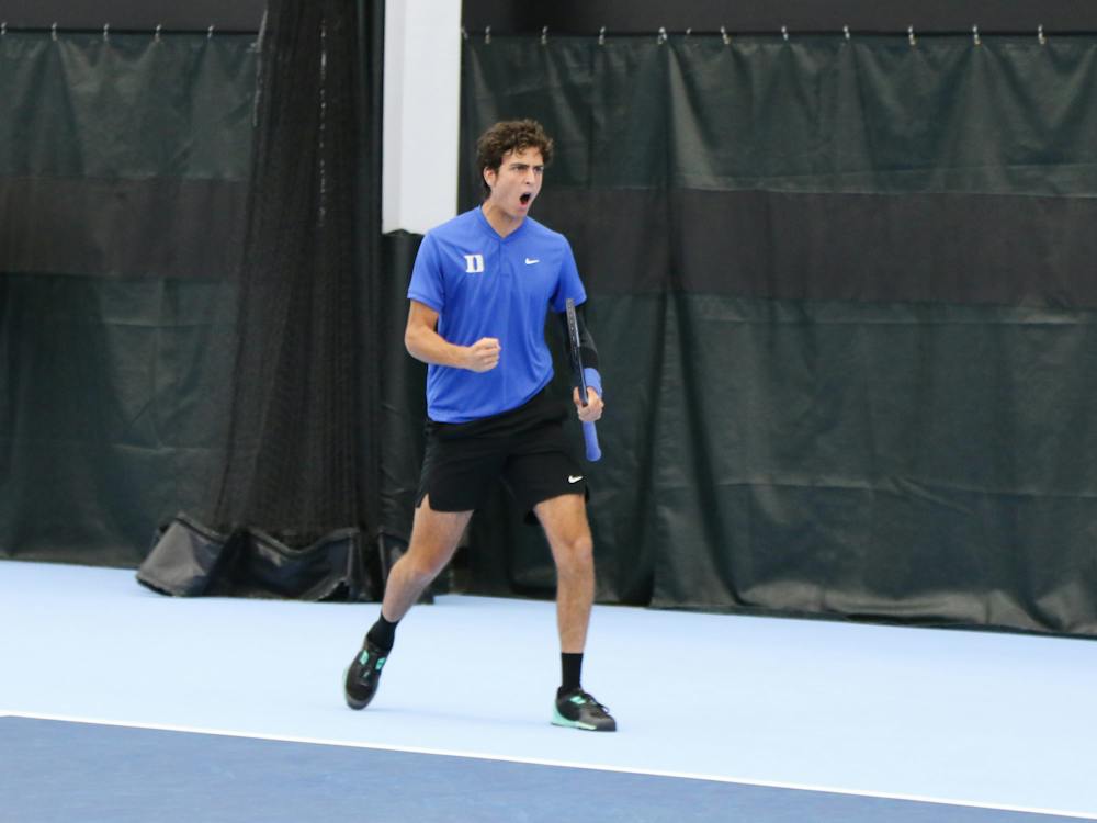 Duke men’s tennis finds final gear, takes down VCU in season opener as Krug seals win in final set