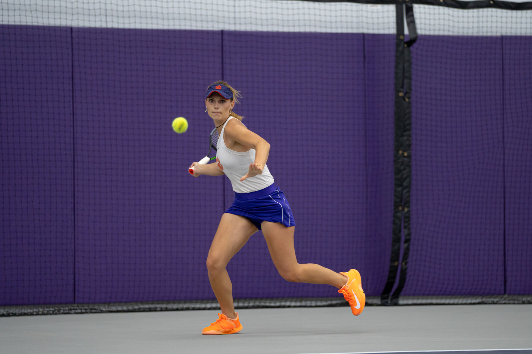 Clemson women’s tennis secures first win in thrilling season opener