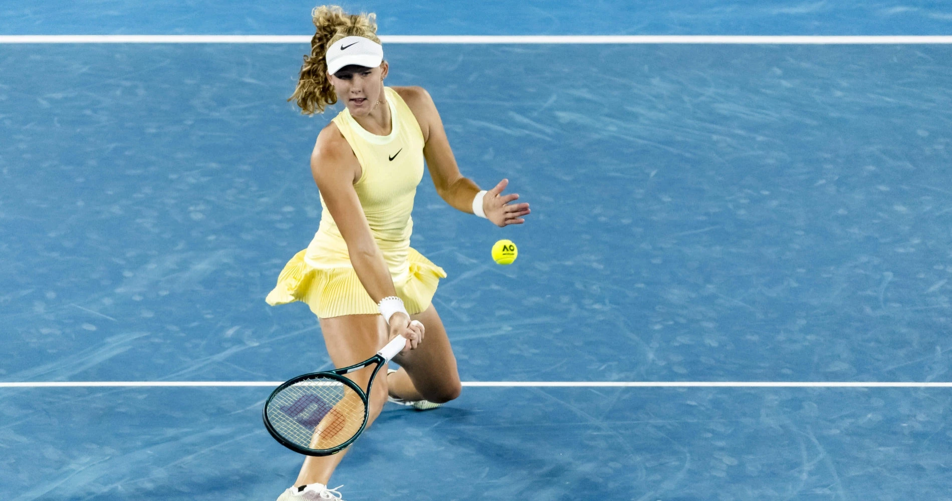 Mirra Andreeva at the 2024 Australian Open