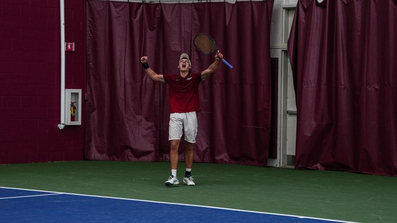 Men’s Tennis Downs Nationally Ranked Opponent En Route to a 2-0 Day