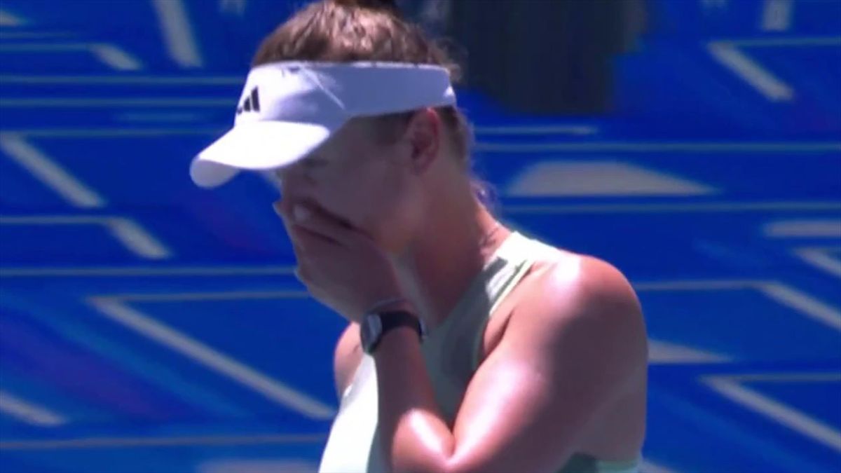 Australian Open: ‘I felt like someone shot me in the back’ – Elina Svitolina retires against Linda Noskova