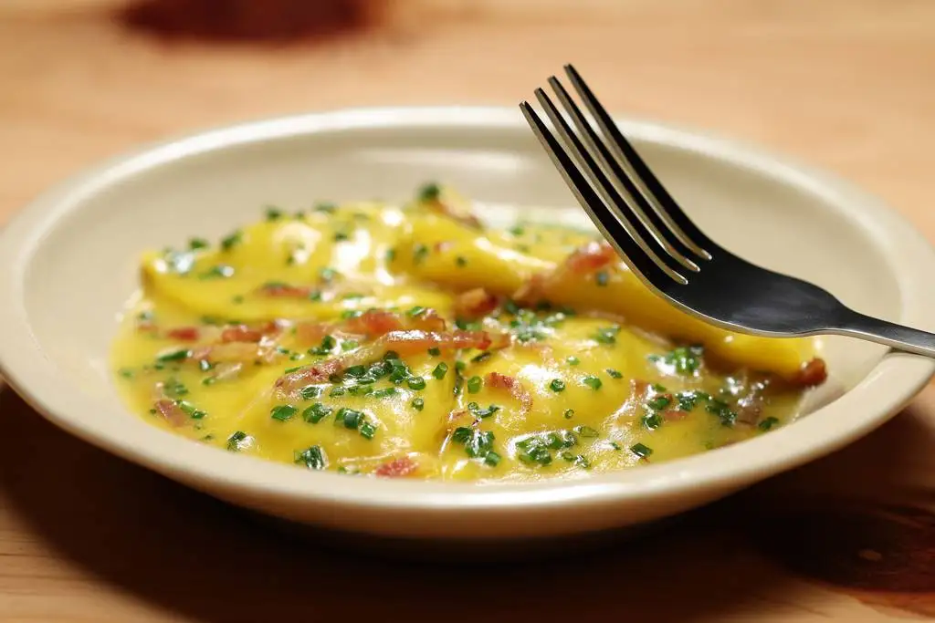 The varenyky (dumplings) at Anelya.