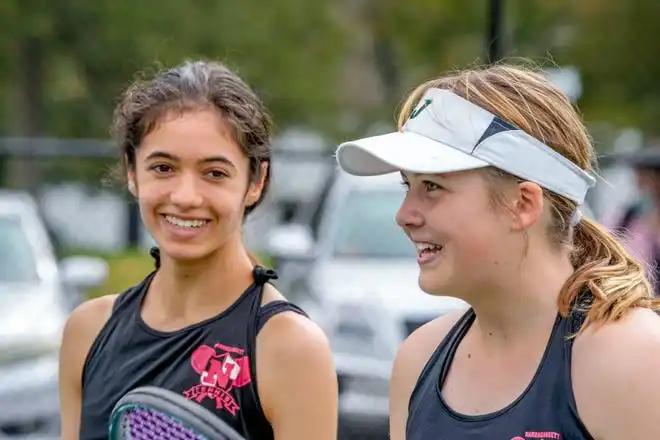 Narragansett’s Lara Gooding and Ambujam Lohmann