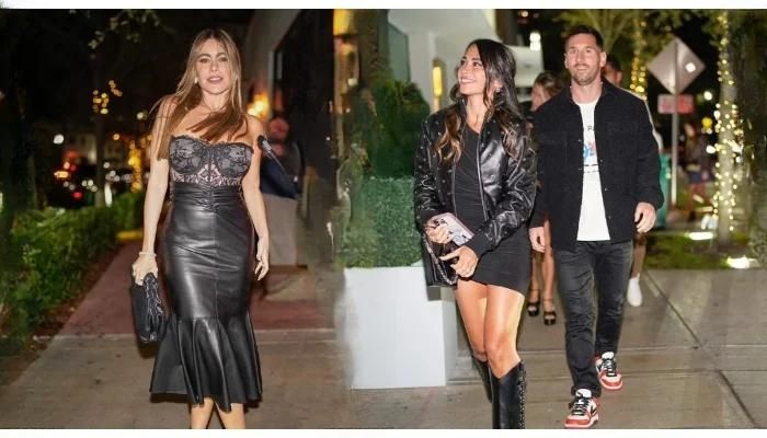 Sofia Vergara Joined Lionel Messi for a Night Out in Miami