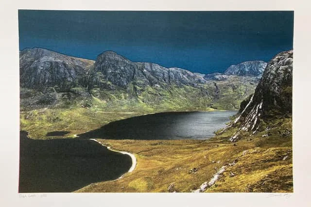 Dubh Loch by Sarah Young at Edinburgh Printmakers