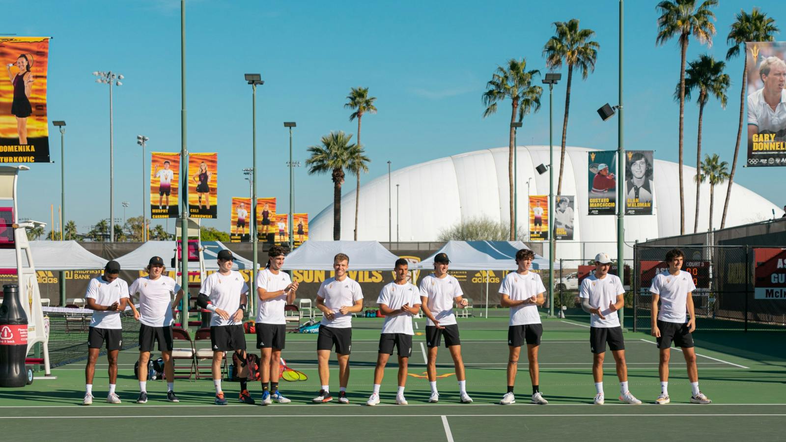 ASU men’s tennis starts season strong with emphatic 2-1 start – The Arizona State Press