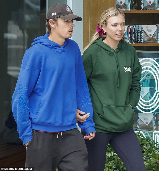 Alex de Minaur and Katie Boulter spotted shopping after Open loss