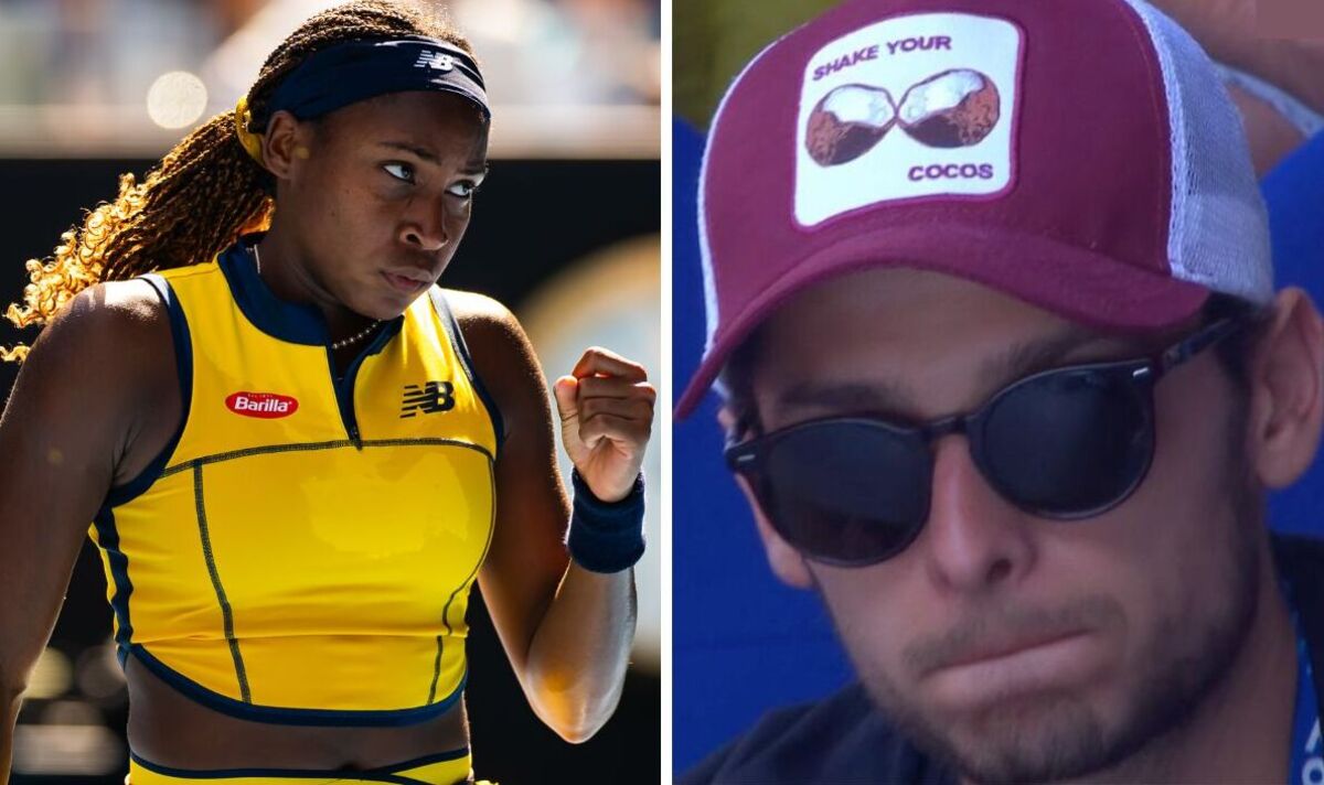 Coco Gauff punishes opponent after husband wears cringe cap taunting American