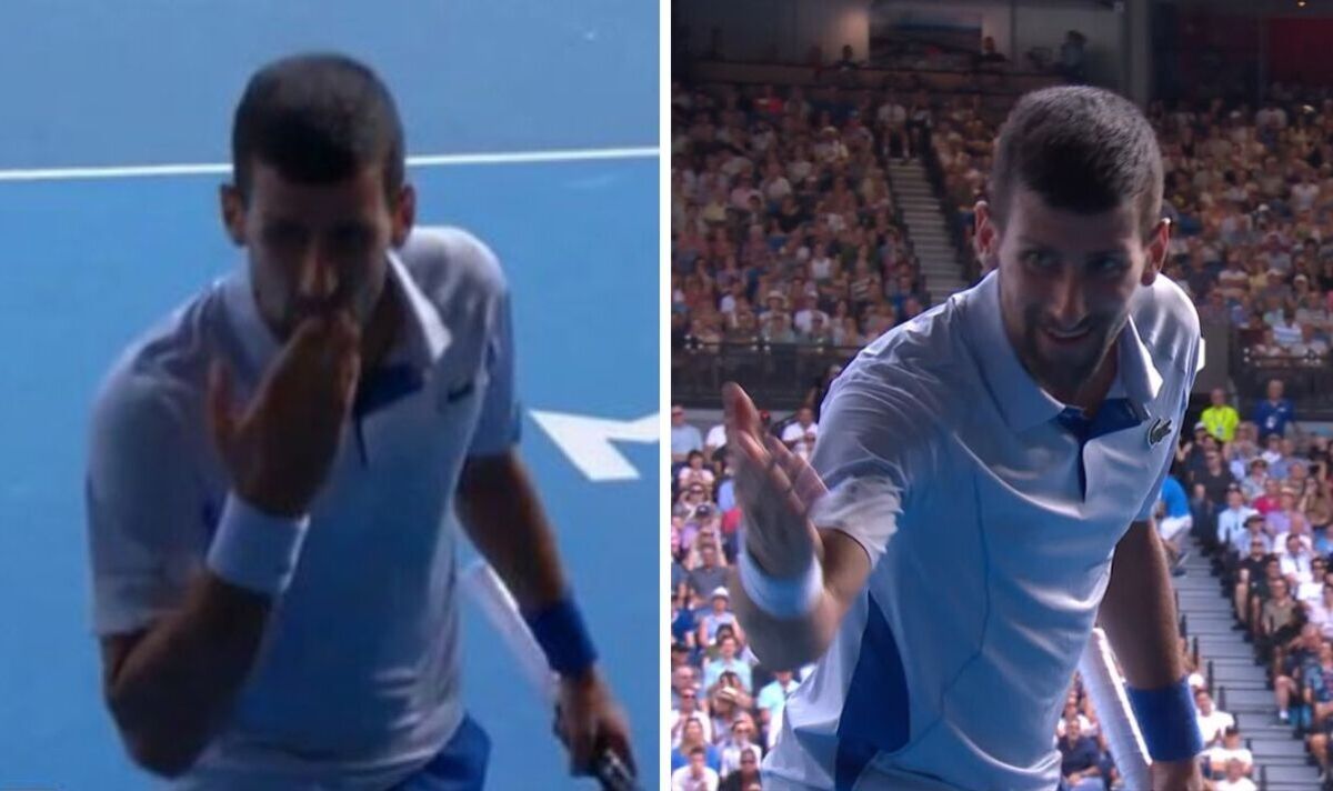 Aus Open live as Djokovic blows kisses at Kyrgios after exploding at his team