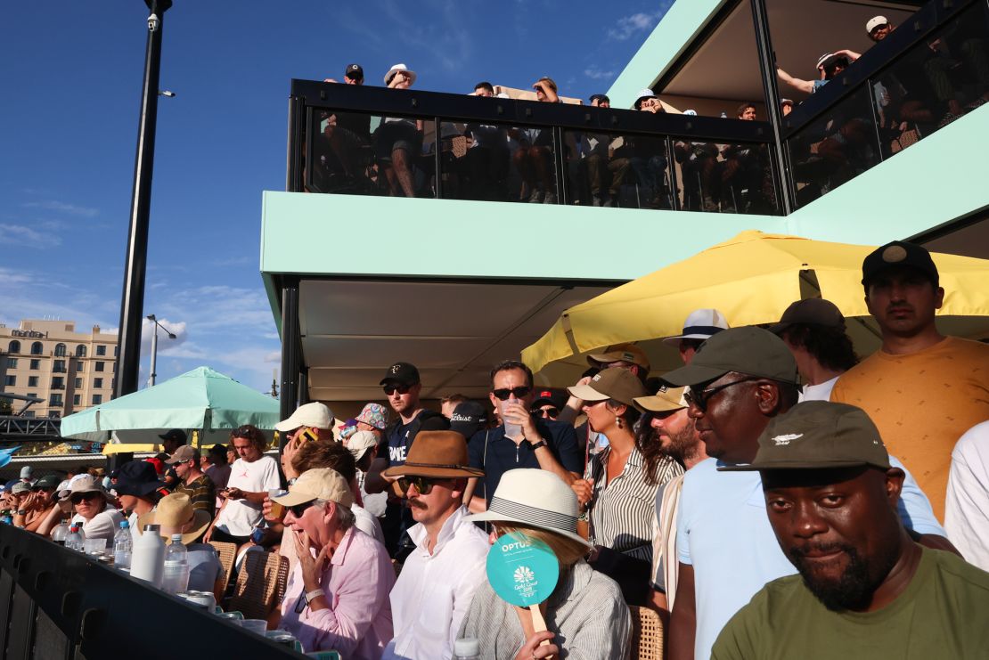 DJ sets and ‘noisy’ fans: the Australian Open’s new ‘party court’ is redefining how to watch tennis